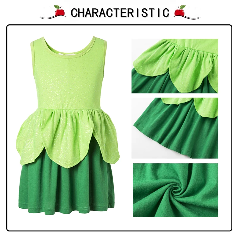 Girls Clothing snow white princess dress Clothing Kids Clothes,belle moana Minnie Mickey dress birthday dresses mermaid costume cute baby dresses