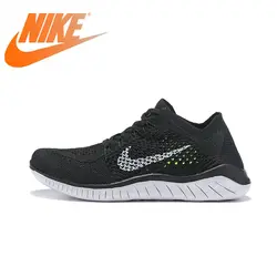 Оригинальный Nike Оригинальные кроссовки Free Rn Flyknit 5,0 Для мужчин, кроссовки для бега на открытом воздухе кроссовки дышащие мягкие
