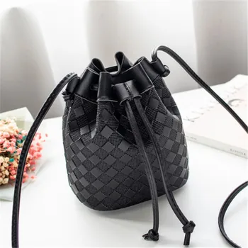 

Fashion Women Shoulder Bucket bags PU leather Bag luxury handbags women bags designer Small Mini Ladies Messenger Bags bolsa fem