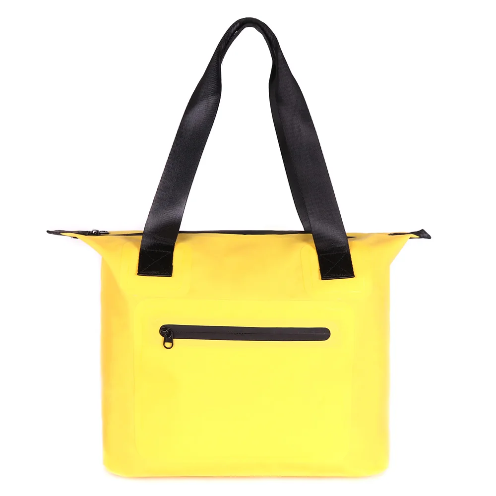 

Dr.Fish Waterproof Tote Dry Bag Purse Shoulder Top Handle Bags Styilsh Spacious For Swimming Kayaking Fishing Cycling Yoga