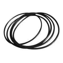 5mm OD 2mm ID 1.5mm Width VMQ Seal Gasket for Compressor Valves Pipe Repair sourcingmap Silicone O-Rings Pack of 150 White
