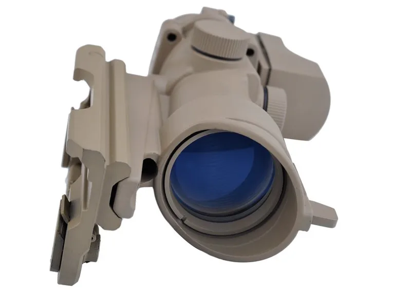 Aim O ACOG 4x32 оптический прицел и Мини Red Dot Настоящее красный Оптическое волокно Imager для Охота QD Крепление 1 компл. AO5316