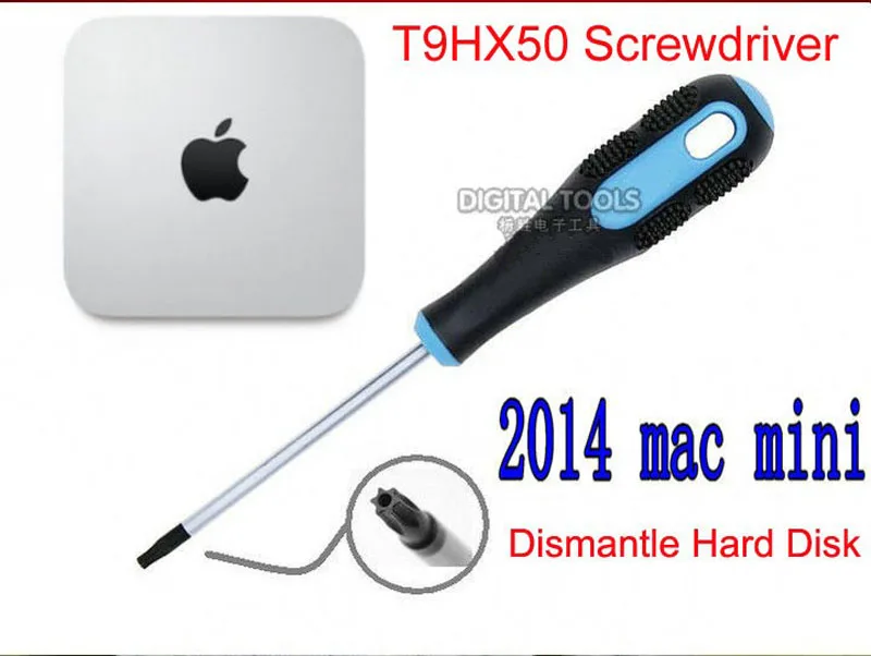 Отвертка TR9 T9HX50 Torx со средним отверстием для разборки жесткого диска Apple Mac Mini Late