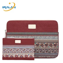 Модный Принт Холст рукав сумка для ноутбука для macbook Air 13 Чехол Pro 15 14 12 11 для Xiaomi notebook 12,5 13,3 15,6 женские мужские сумки