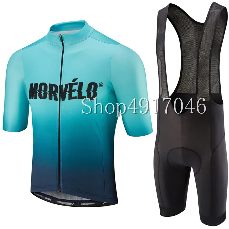 Morvelo лето Pro Велоспорт Джерси набор горный велосипед велосипедная одежда Мужская профессиональная гоночная велосипедная одежда комплект для велоспорта