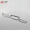 for Suzuki SX4 S-Cross S Cross 2014 2015 2016 2017 2022 Chrome Rear Fog Lamp Cover Car Styling Stickers Auto Accessories 3 Pcs ► Photo 1/6