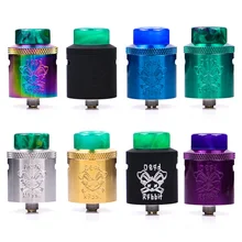 original Hellvape Dead Rabbit BF RDA Tank aluminum Supports Single Dual Coil Vape For elctronic cigarette