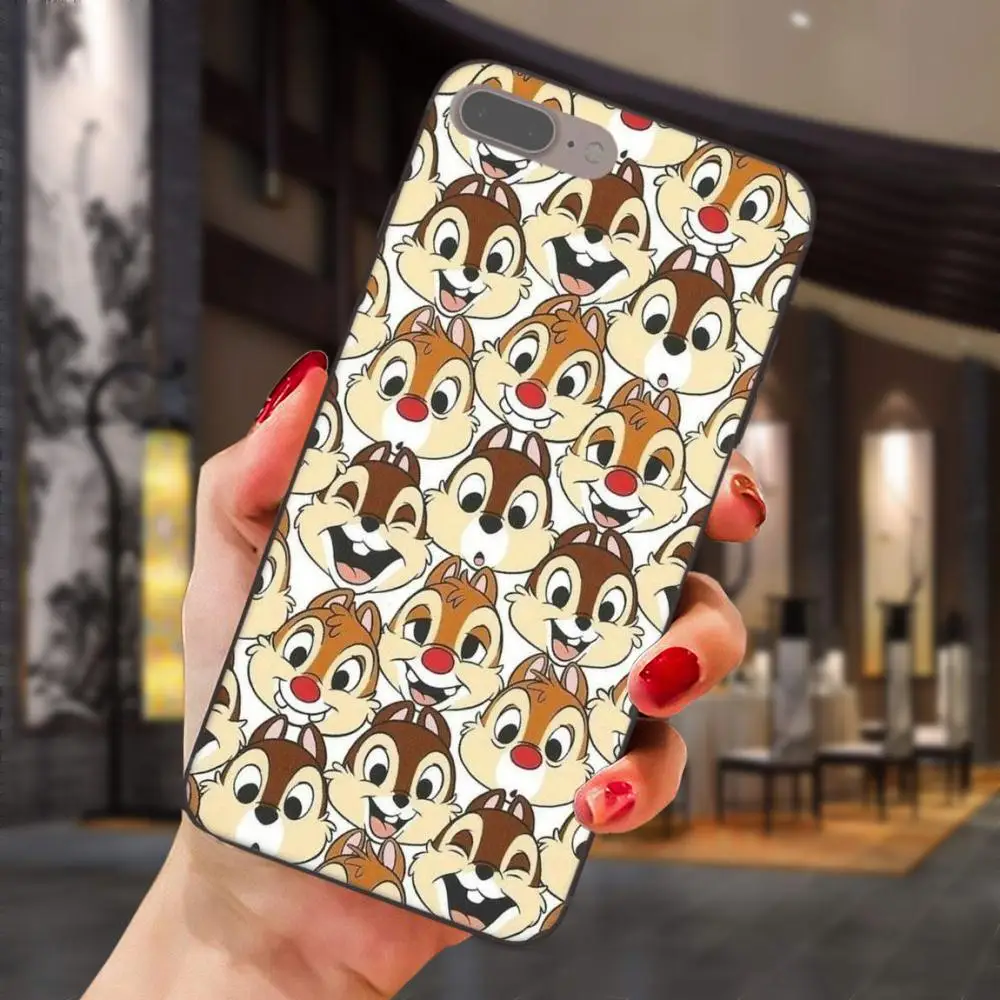 Милый мультяшный чип и Дейл для Huawei Y3 Y5 II Y6 Y7 Y9 nova 2 Plus 2S 3i 4 4e Lite Prime 2017 2018