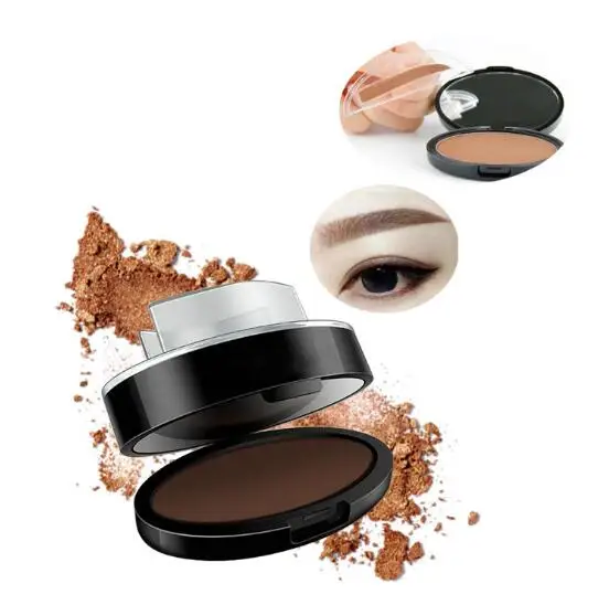 

Natural Arched Eyebrow Stamp Brow Stamps Powder Pallette Delicated Beauty Makeup Tool Eyebrow Powder seal P367