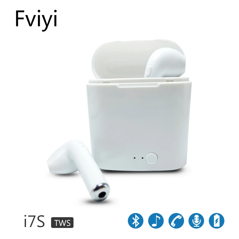 

Fviyi Bluetooth i7s TWS Wireless Earphones Earbuds handsfree with mic Sports kulaklik vs tws i10 i12 For all smart Mobile phone