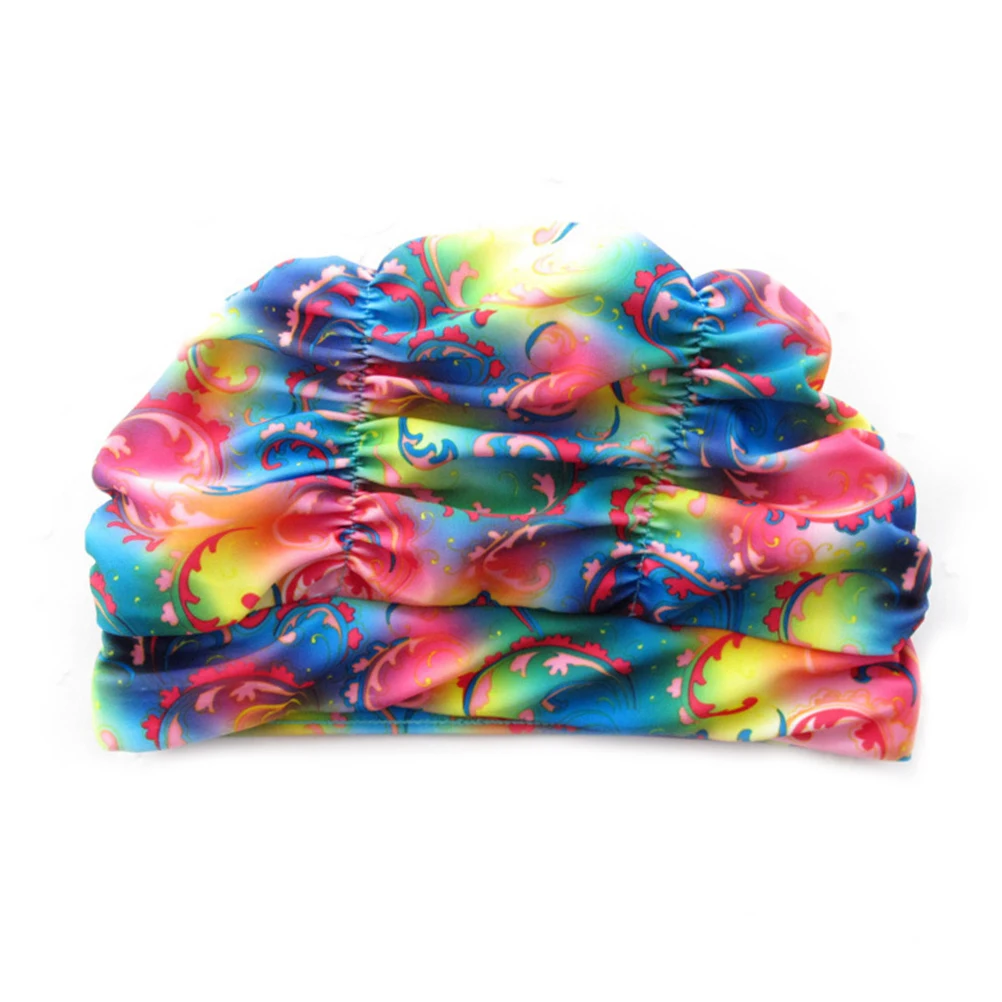 Women's Waterproof Swimming Cap for Long Hair Swim Caps Ladies Diving