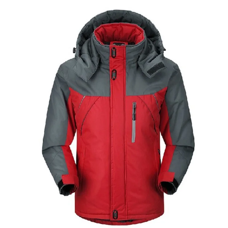 

Winter cotton Jacket men Parkas thermal Velvet jacket coat Outwear men jackets Windbreaker jaqueta Windproof Waterproof coat men