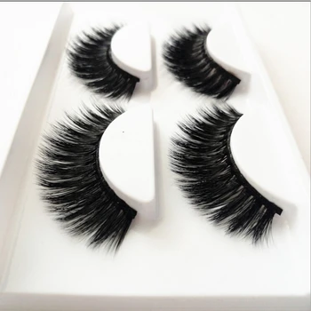 

2018 2 pairs free natural false eyelashes fake lashes long makeup 3D mink lashes extension eyelash mink eyelashes for beauty 11