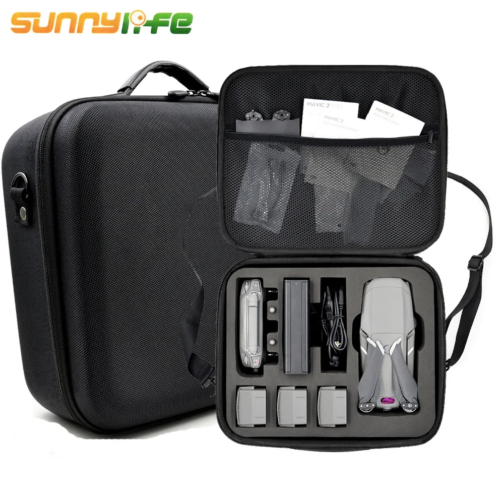 

SUNNYLIFE Waterproof EVA Hard Shell Storage Bag Carry Case with Shoulder Strap for DJI MAVIC 2 PRO ZOOM Drone Accessories