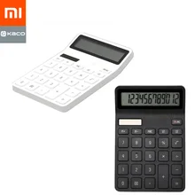 Xiaomi Mijia LEMO калькулятор с ЖК-дисплеем интеллектуальная функция выключения студенческий Калькулятор Инструмент для расчета без батареи