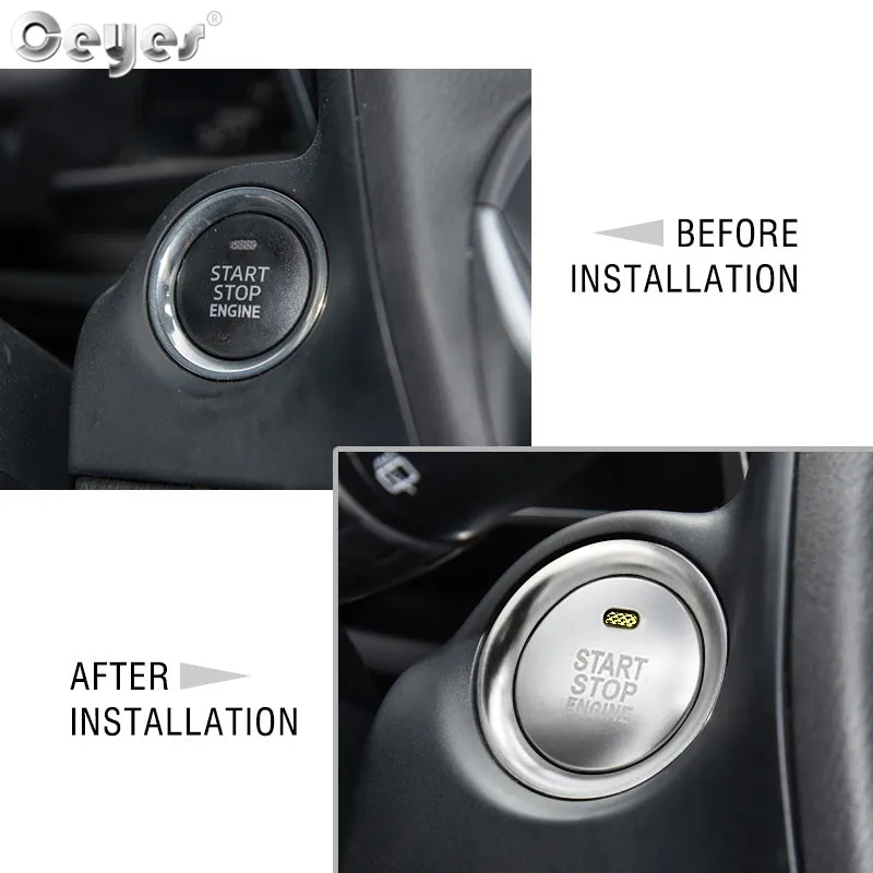 Ceyes стикер для стайлинга автомобиля аксессуары Подходит Mazda 3 BM BN 6 GJ1 GL CX4 CX5 CX 5 Axela CX3
