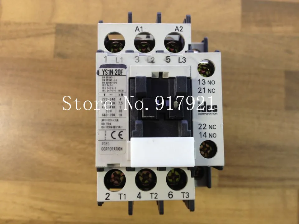 

[ZOB] Japan's IDEC Idec and YS1N-20F 220V AC contactor genuine original --2pcs/lot