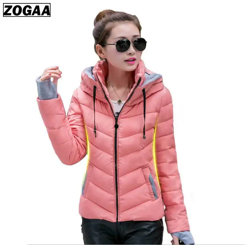 Winter Jacket Women's Fashion puffer quilted jacket Thick Winter Outerwear Plus Size Cotton-padded Coats S-XXXL
