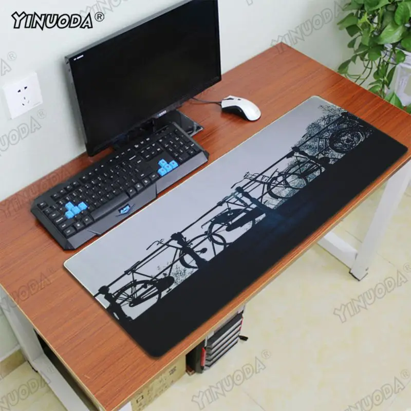 Yinuoda 2018 New Street shooting DIY Design Pattern Game mousepad Rubber PC Computer Gaming mousepad