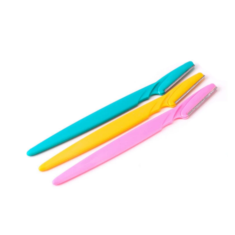 

3Pcs/Set Eyebrow Razor,Facial Hair Remover Eyebrow Trimmer,Sharp Mini Makeup Knife Shaper Shaver For Women