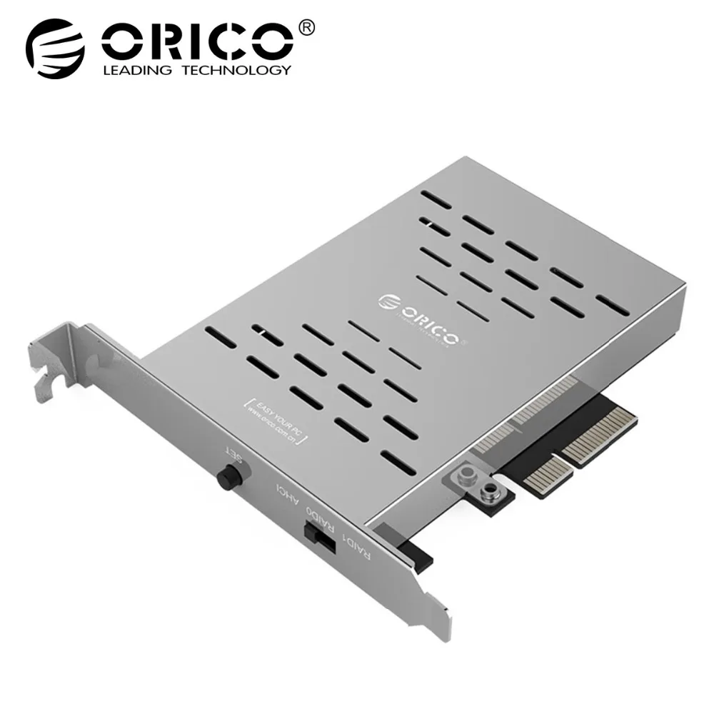 ORICO Desktop Disk Array Card PCI-E M.2 SSD Stainless Steel High-speed Raid Hard Drive Expansion Card Raid Controller цена ORICO Desktop Disk Array Card PCI-E M.2 SSD Stainless Steel High-speed Raid Hard Drive Expansion Card Raid Controller цены онлайн