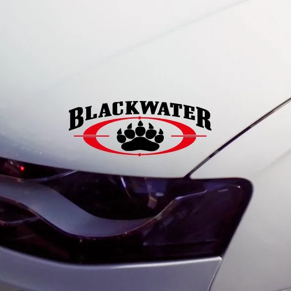 Высокое качество водостойкие Светоотражающие виниловые забавные наклейки blackwater