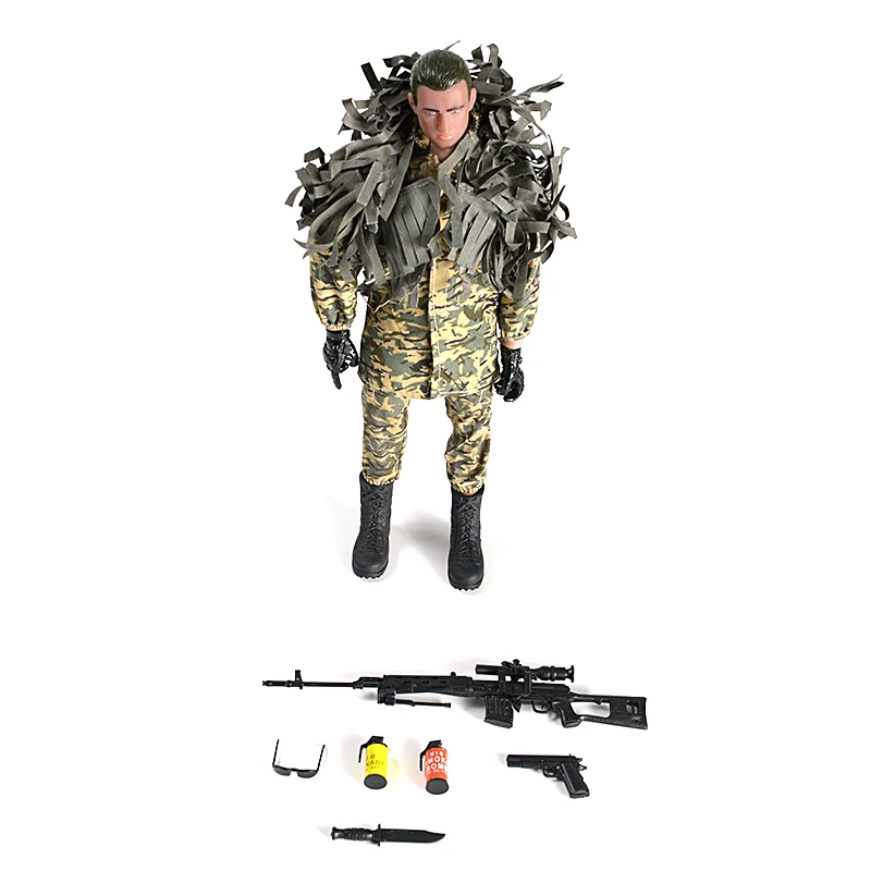 Экшн фигурка снайперская в масштабе 1:6 28 см 11 дюймов|Игровые фигурки и