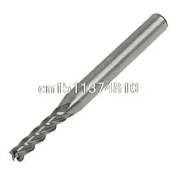 

Helical Groove HSS-AL 4mm Dia 4 Flutes End Mill Milling Cutter