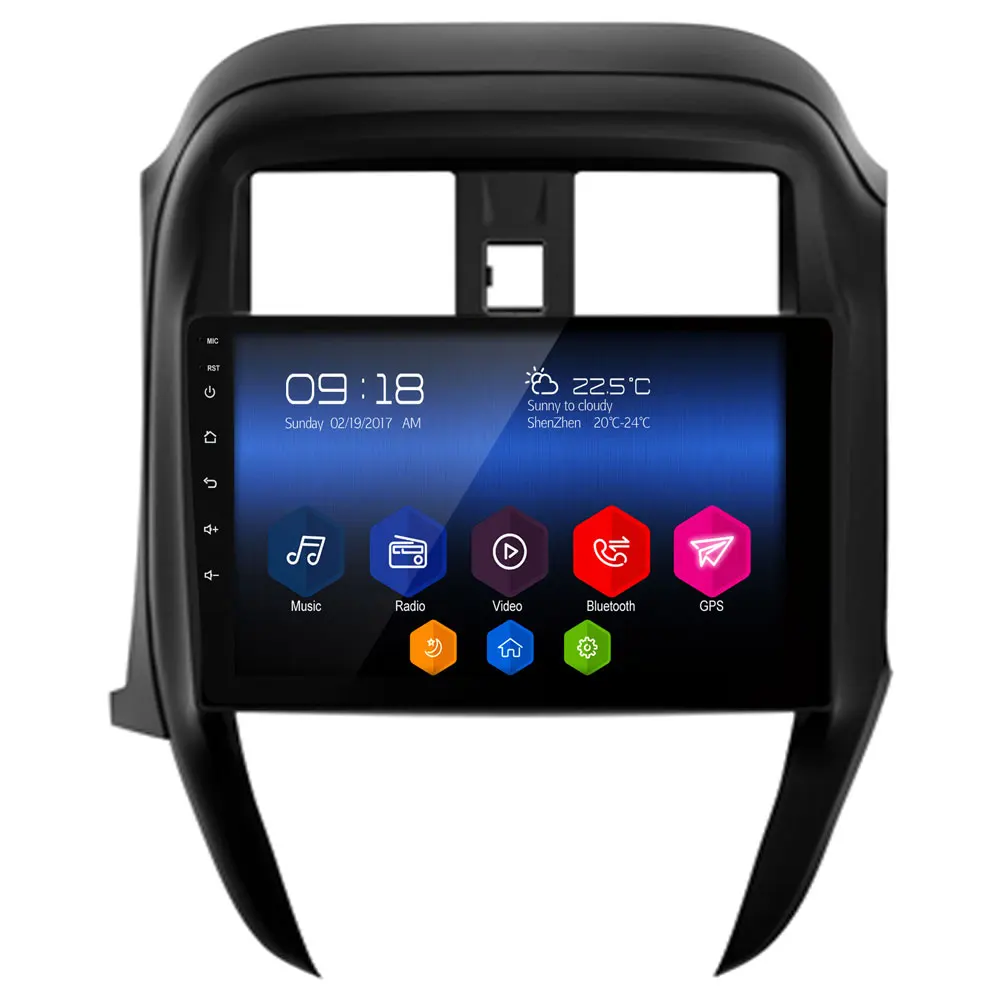 

10.1" IPS WIFI Android 8.1 Octa Core 2GB RAM 32GB ROM RDS BT Car DVD Multimedia Player Radio For Nissan Sunny 2014-2016