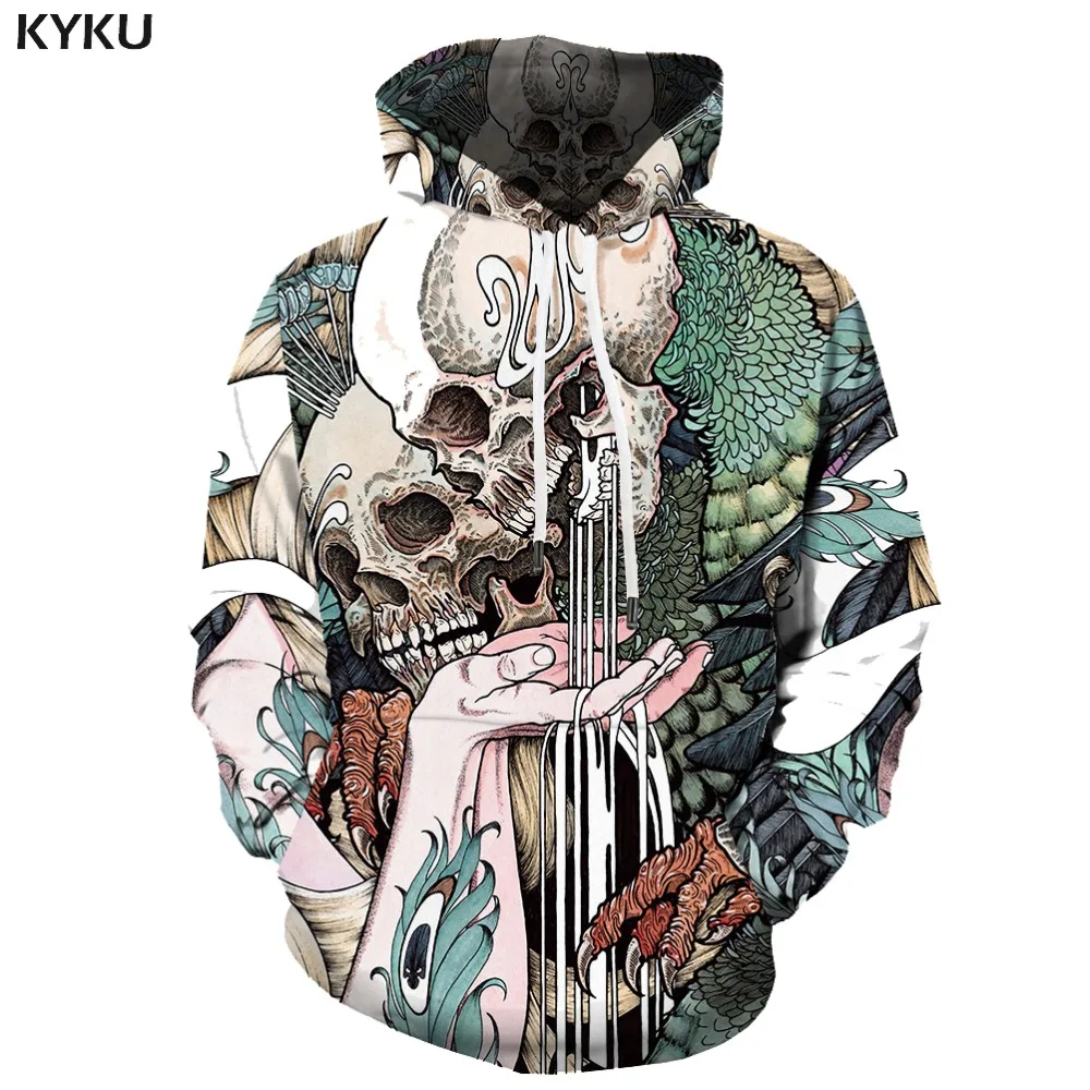 3d Hoodies Animal Sweatshirts men Skull Sweatshirt Printed Skeleton 3d Printed Harajuku Hoody Anime Gothic Hoodie Print