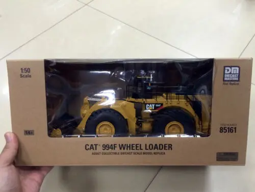 DM 1:50 гусеница CAT 994F колесный погрузчик с рок ковшом инженерное оборудование литая игрушка модель 85161 коллекция, украшения