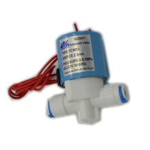 220 В нормально закрытый 1/" соединительный pipe POM пластиковый Электрический Солнечный воздушный масляный Соленоидный клапан воды