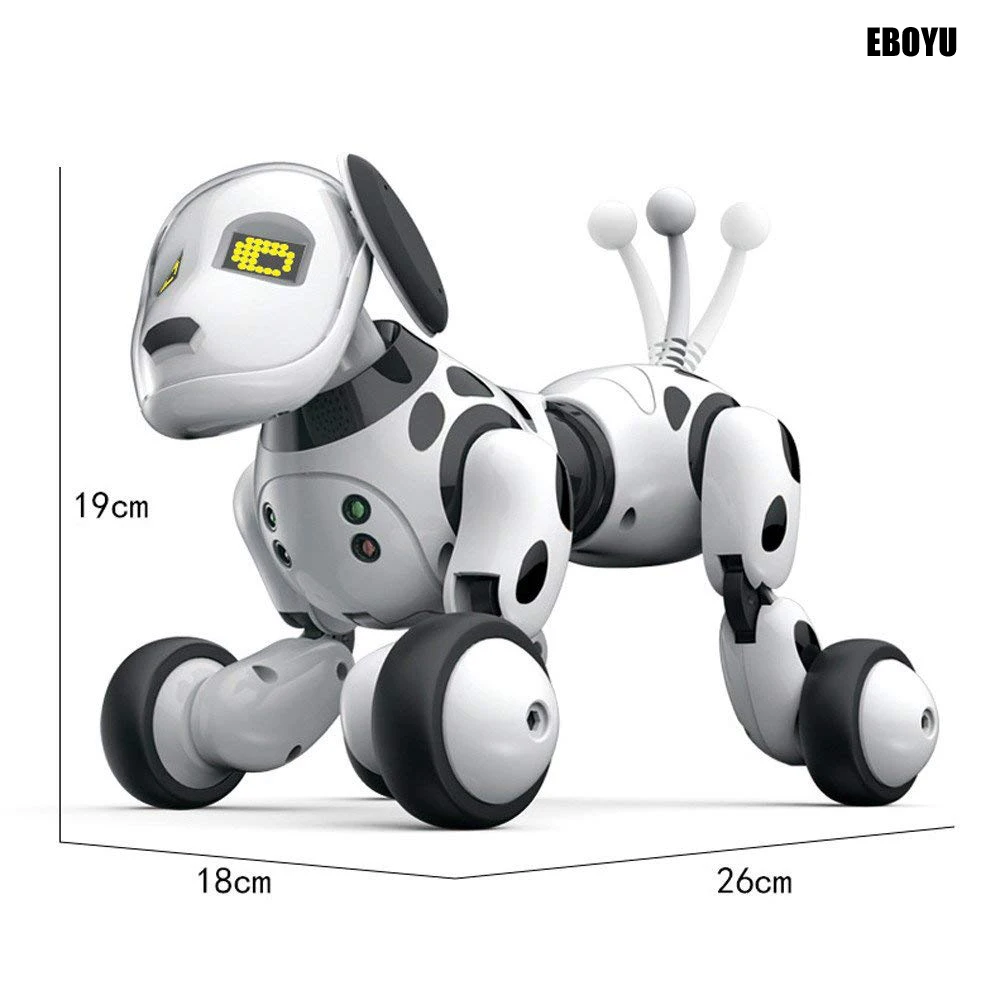 EBOYU 9007A обновленный 2,4G беспроводной Радиоуправляемый пульт дистанционного управления для собак умная собака электронный питомец обучающий Интеллектуальный радиоуправляемый робот игрушка для собак подарок