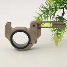 Боевой держатель область спиртовой уровень пузырьковый Fit 25 мм/30 мм Труба уровень крепления кольца прицел для охоты аксессуары для пневматического оружия