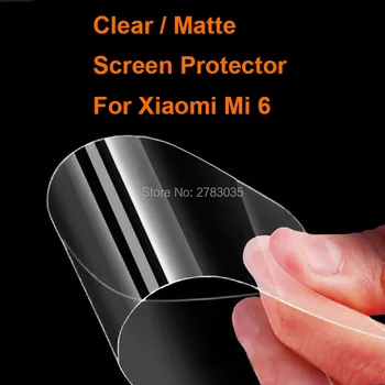 

For Xiaomi Mi 6 M6 Mi6 5.15" Clear Glossy / Anti-Glare Matte Screen Protector Protective Film Guard (Not Tempered Glass)