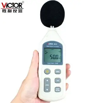 

Digital Sound Level Meter VICTOR 824 30~130 dBA;35~130 dBC