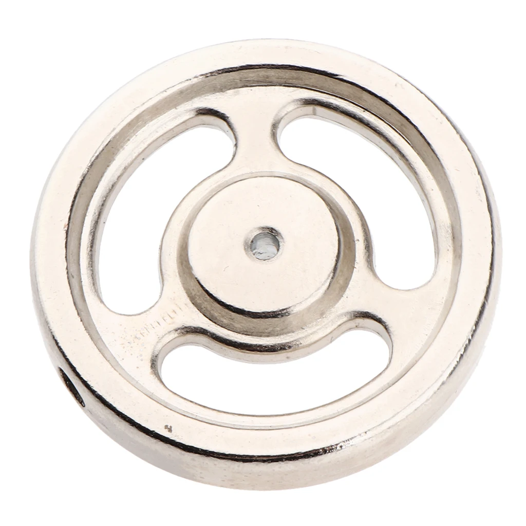 Stirling Engine Model Part - Flywheel for DIY Steam Heat Power Generator Model, Physics Experiment Kits Toy Silver L