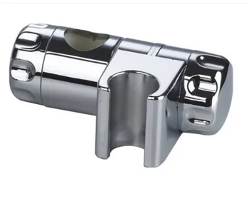 

Mayitr 1pc 19-22mm Adjustable Chrome Bathroom Shower Head Rail Slider Holder Silver Metal Clamp Bracket Bathroom Accessories