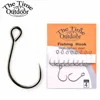 3packs ISEE high carbon steel barbless big eye single hooks carp Fishing tackle equipment good quality fishhooks Peche ► Photo 1/6