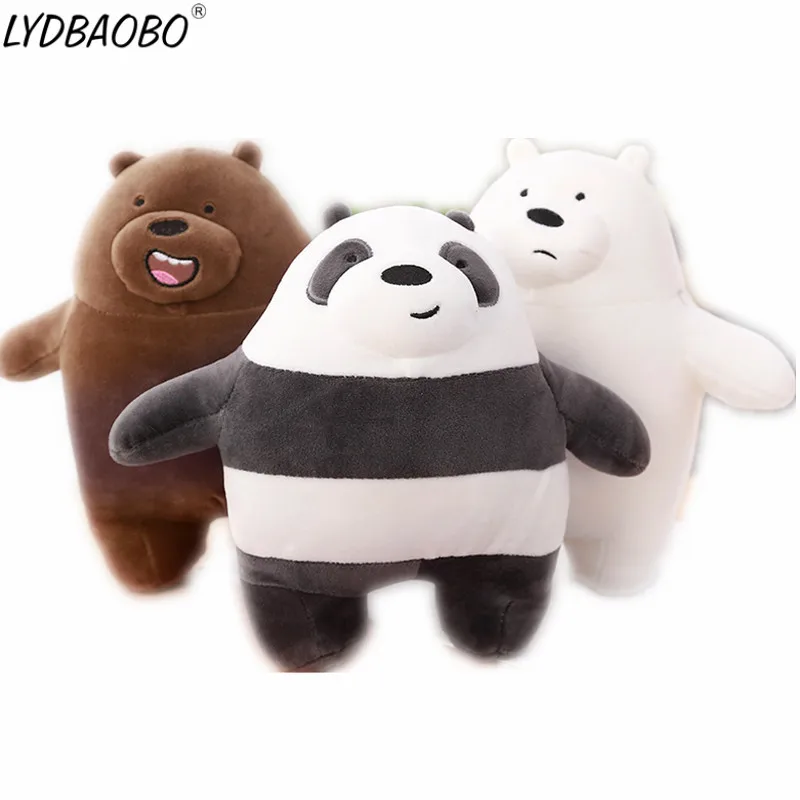 LYDBAOBO 1 шт. 30 см высокое качество мы вся правда о медведях Носки с рисунком медведя из мультика мягкие милые панды плюшевые игрушки куклы Kawaii подарок на день рождения для детей