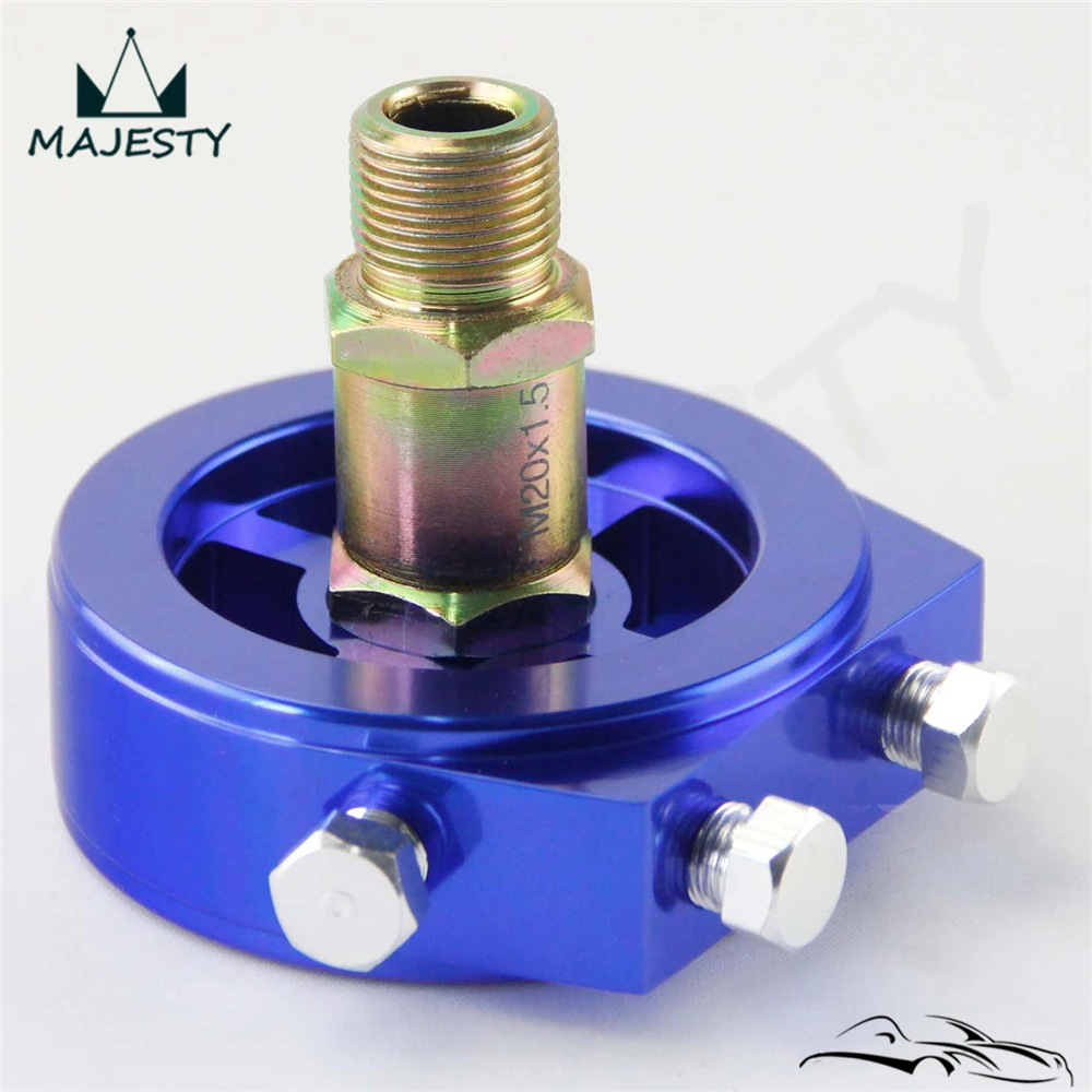 X AUTOHAUX Univesal Ca Aluminum Alloy Oil Filte Coole