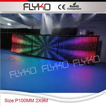 

Christmas unique gift LED video curtain