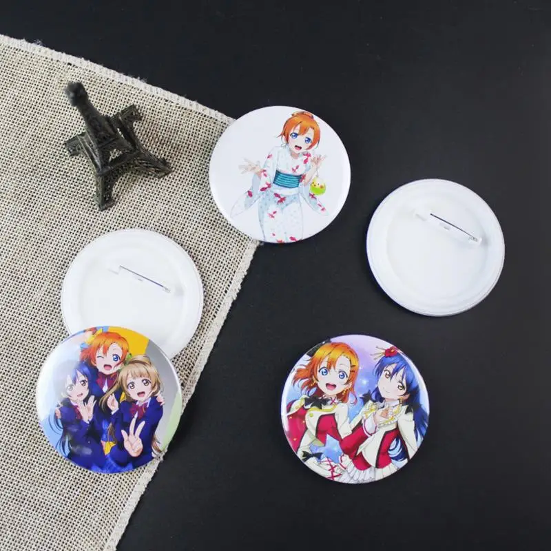 1 шт. креативные модные Мультяшные аниме lovelive значки милые на рюкзак булавка