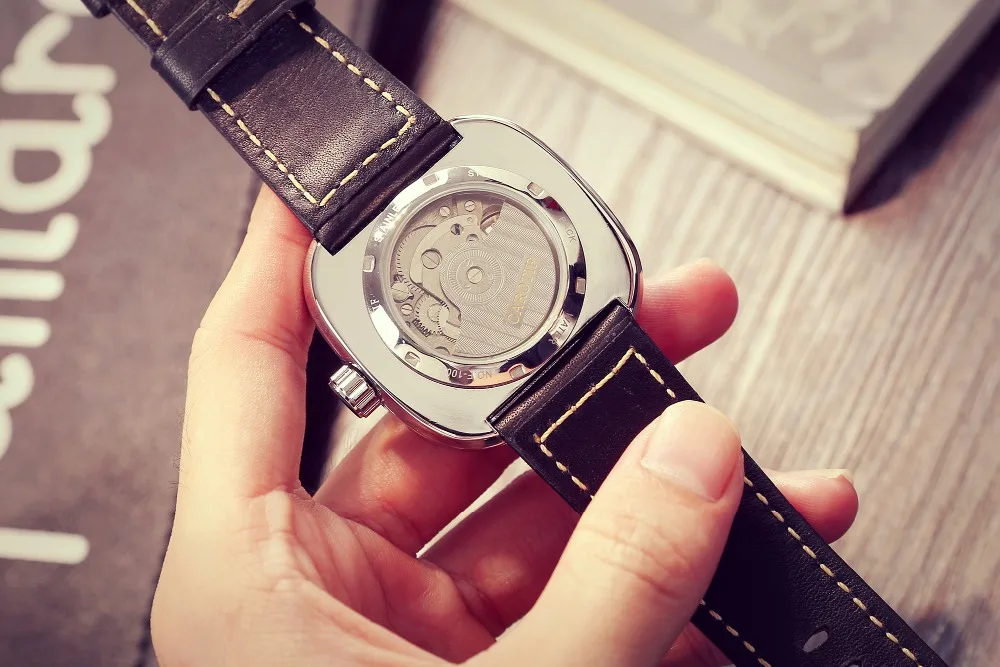 CAROTIF Высокое качество Tourbillon Для мужчин часы Montre HommeTop Роскошные брендовые Бизнес