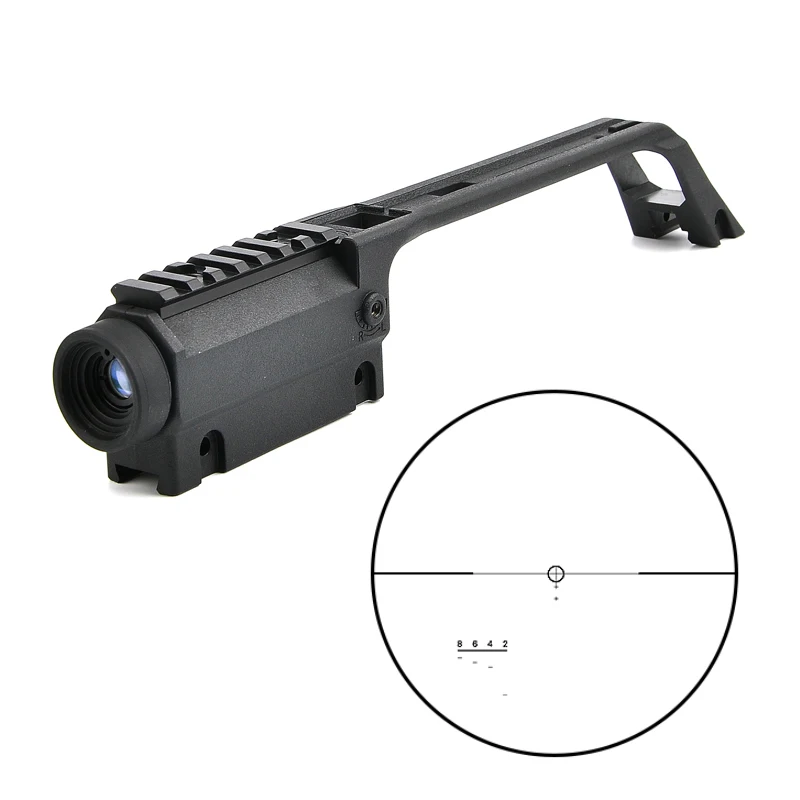 

3.5X20 Cross Hunting Base Handle Rifle Scope G36 for MP5 Metal Sight Weaver Rail Mount