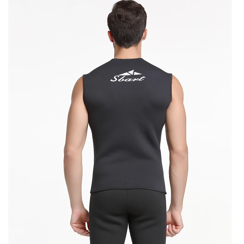 5 мм неопреновый гидрокостюм жилет куртка мужская без рукавов на молнии Drysuit
