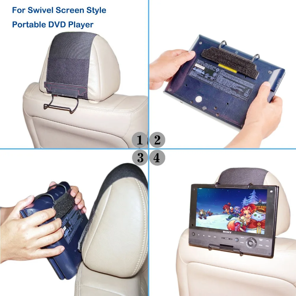TFY reposacabezas Universal de para coche, soporte de montaje para reproductor DVD portátil de 10 pulgadas|holder paper|holder letterholder - AliExpress