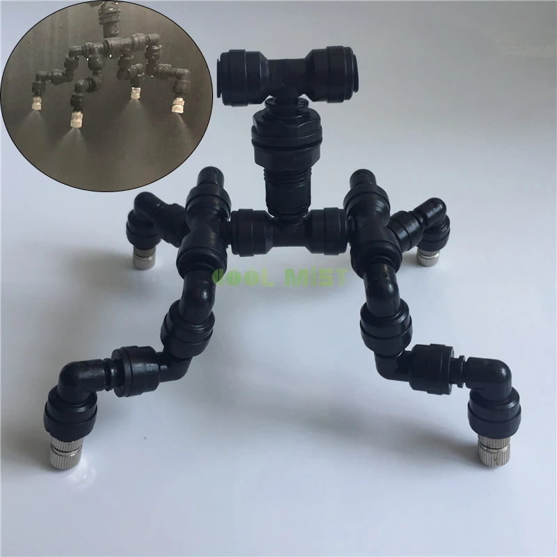 

S145 360 Adjustable Reptiles Fogger Mist Sprinkler For Rainforest Tank Aquarium Aquatic Pet