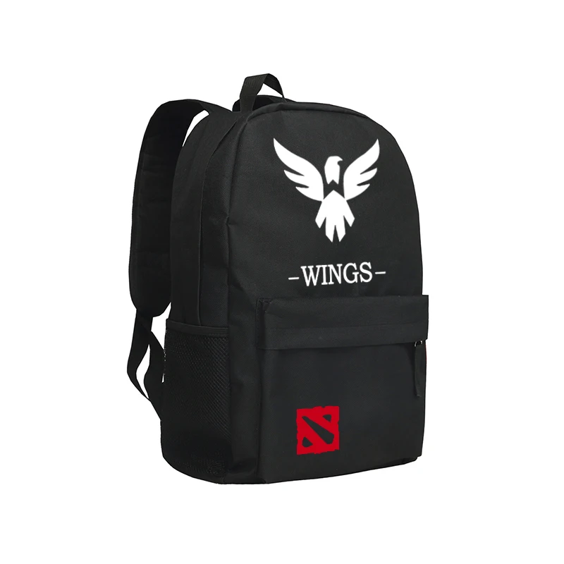 

Zshop Dota Backpack Wings Design Shoulder Bag