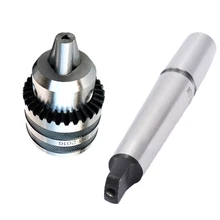 1 Набор сверлильный патрон диапазон 1-13 мм MT2 MT3 B16 Регулируемый Быстрозажимной самозатягивающийся цанговый патрон с коническим хвостовиком морзе